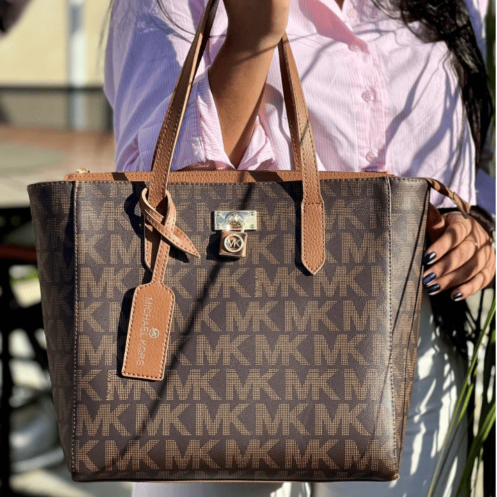 Bolsa Michael Kors Grande de Couro