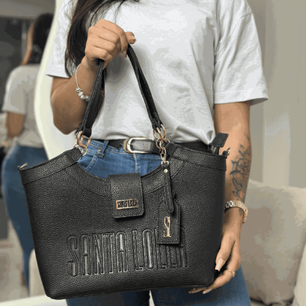 Bolsa Santa Lolla Elegance de Couro